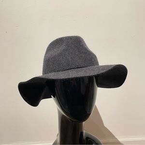 J. Crew Wool Top Hat Wide Brim